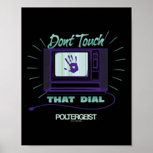 Póster El poltergeist no toca ese callejón estático de ma