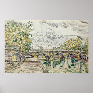 Póster El Pont Neuf, París, 1927