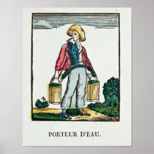 Póster El portador de agua