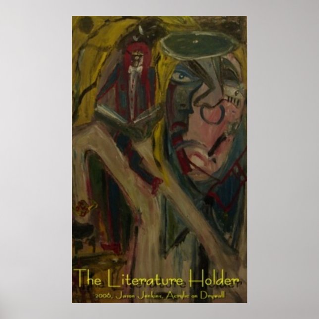 PÓSTER EL PORTADOR DE LITERATURA (Frente)