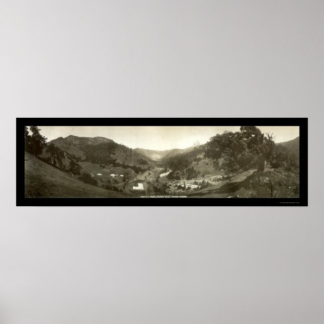 Póster El portal Yosemite CA Photo 1908 (Frente)