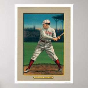 Póster El portavoz del Tris Red Sox Gran Béisbol 1911