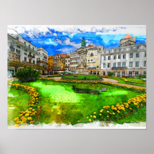 Póster El Portugal real - Coimbra