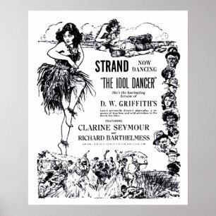 Póster El poster 1920 del anuncio de la película del