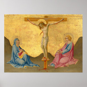 Póster El Poster Bella Artes Crucifixion - Sano di Pietro