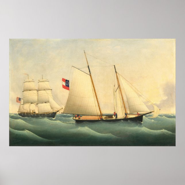 Póster El Poster Bella Artes de Savannah - Fritz Müller (Frente)