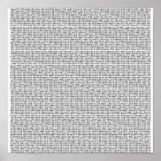 Póster ¡El Poster Binario!