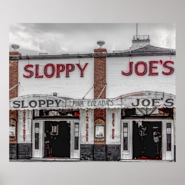 Póster El Poster clave del oeste de Sloppy Joe (Frente)