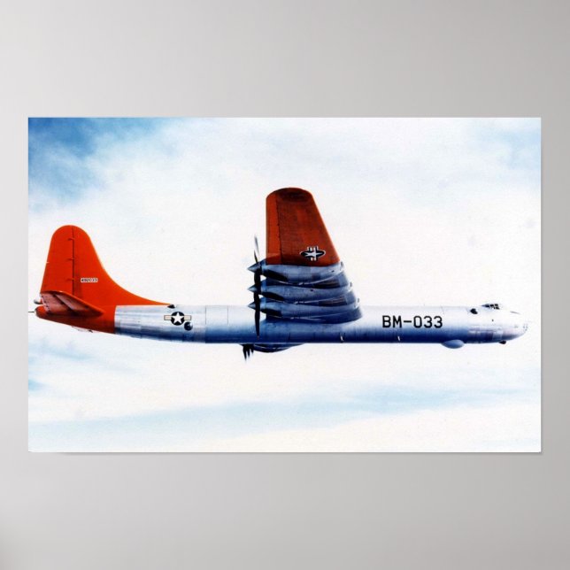 Póster El Poster Convair B-36 Peacemaker 2 (Frente)