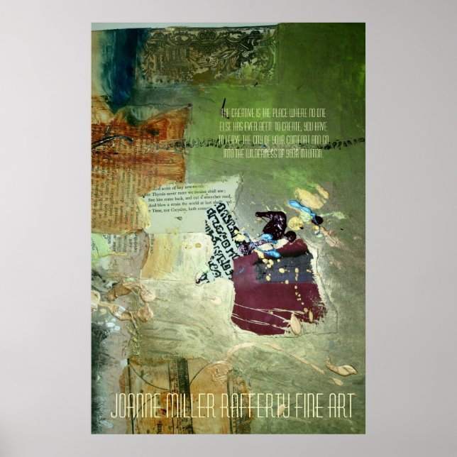 Póster El Poster creativo del lugar (Frente)