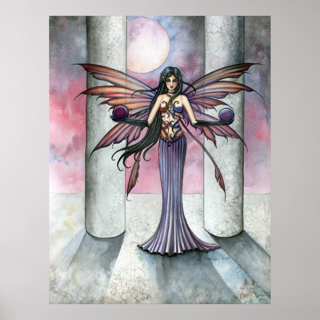 Póster El Poster de balance de hadas por Molly Harrison (Frente)