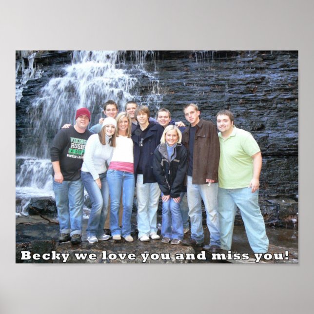 Póster El poster de Becky (Frente)