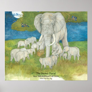 Póster El Poster de Brown Parcel