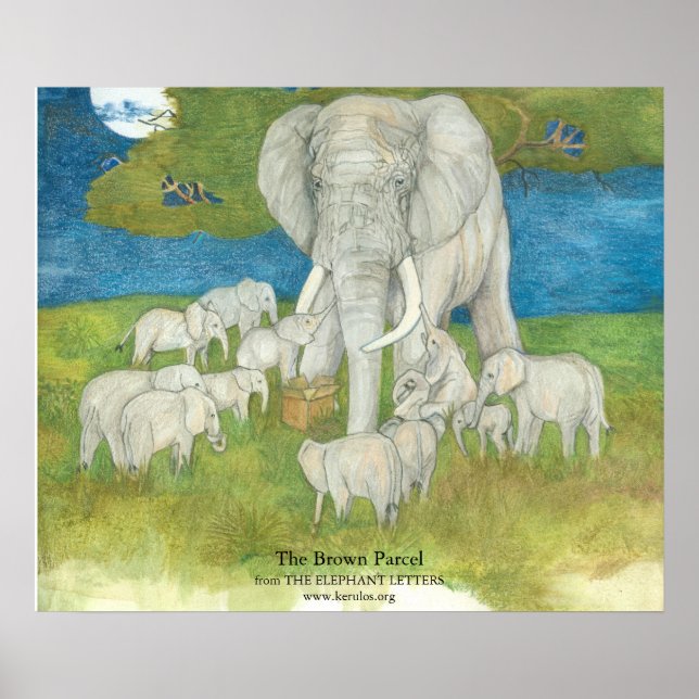 Póster El Poster de Brown Parcel (Frente)