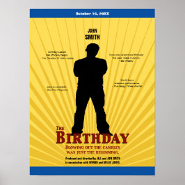 Póster El Poster de cine de cumpleaños (Boy)