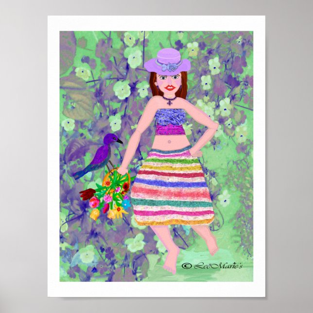 Póster El Poster de diseño creativo de Howdy LeeMarie (Frente)