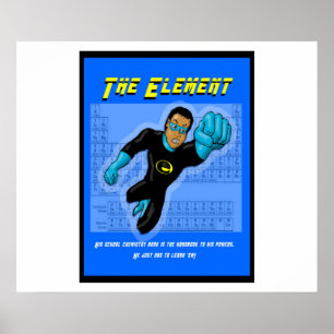 Póster El poster de elementos
