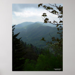 Póster El poster de Great Smoky Mountains