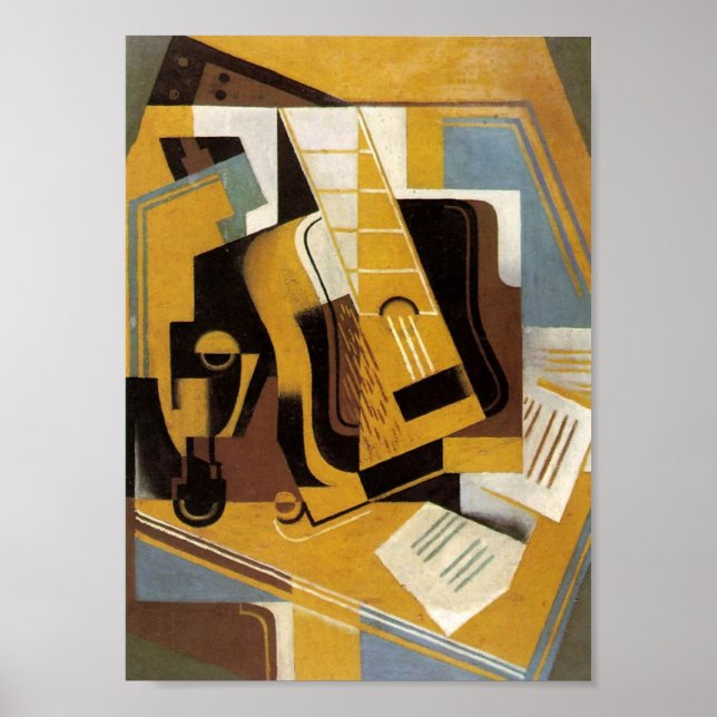 Póster El Poster de guitarra (Frente)