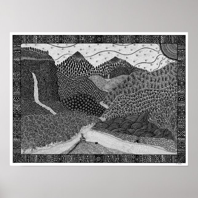 Póster El Poster de Hermit en Haven (Frente)