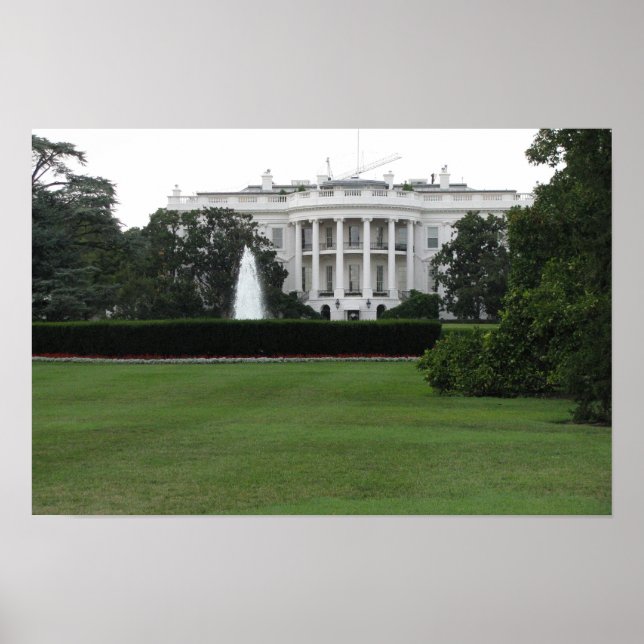 Póster El Poster de la Casa Blanca (Frente)