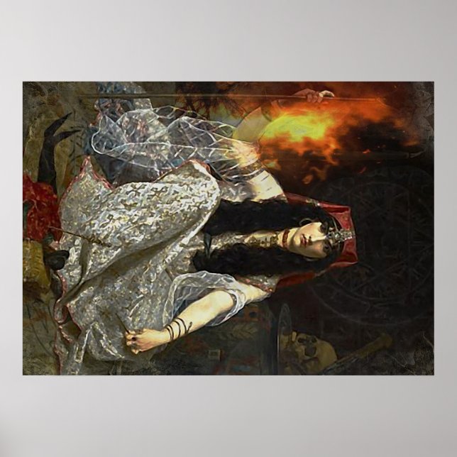 Póster El Poster de la hechicería (Frente)