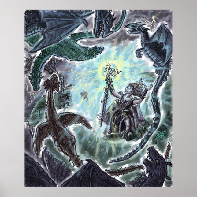 Póster El Poster de la hechicería (Frente)