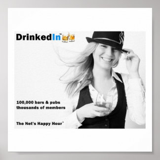 Póster El Poster de la Hora Feliz de la Red