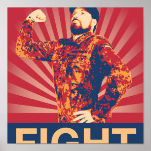 Póster El Poster de la lucha de Bruce