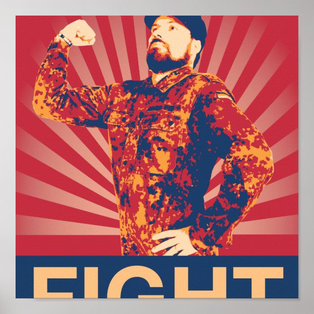 Póster El Poster de la lucha de Bruce (Frente)