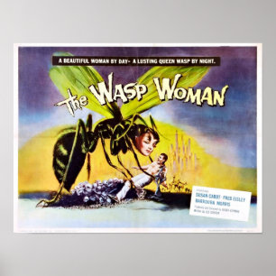 Póster El poster de la mujer de la avispa