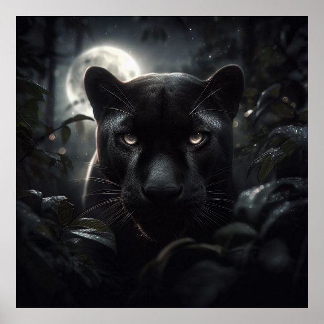 Póster El Poster de la pantera negra (Frente)