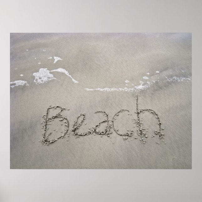 Póster El Poster de la playa (Frente)