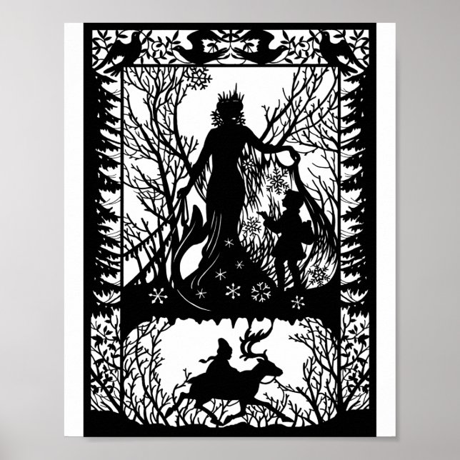 Póster El Poster de la Reina de la Nieve (Frente)