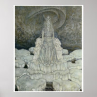 El Poster de la Reina de la Nieve de Edmund Dulac