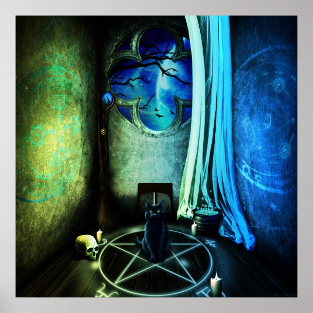 Póster El Poster de la sala de brujas (Frente)