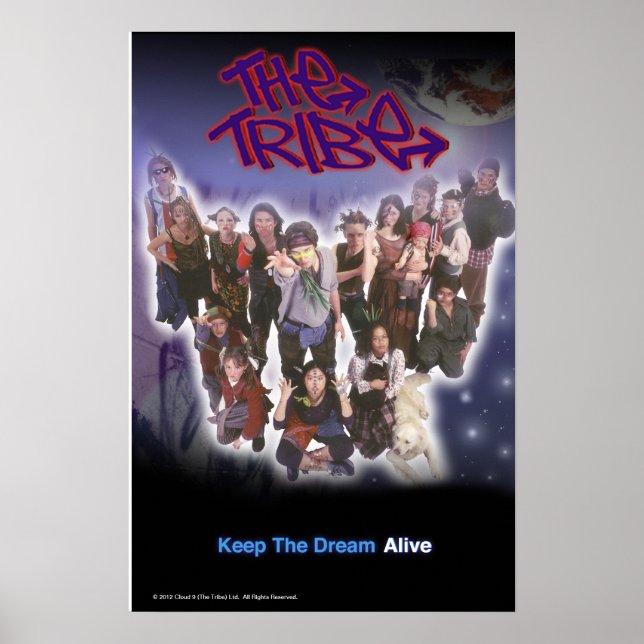 Póster El poster de la serie 1 de la tribu (Frente)
