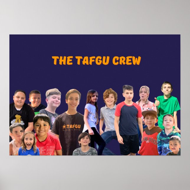 Póster El Poster de la tripulación de Tafgu (Frente)