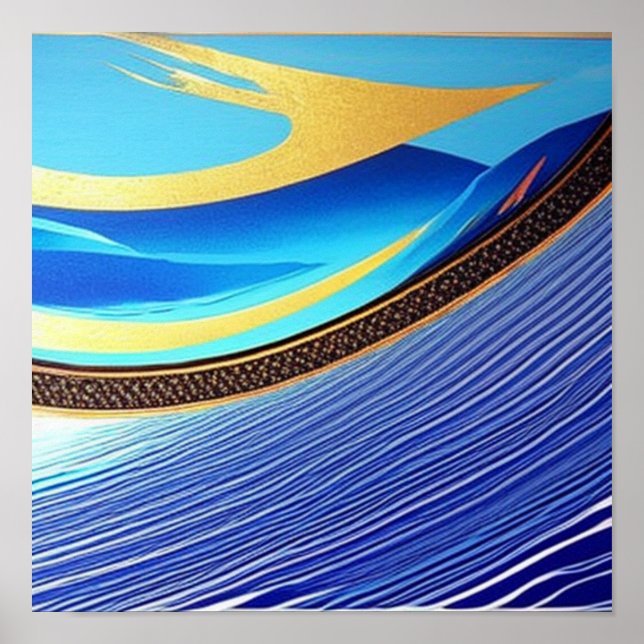 Póster El Poster de las aves y las olas (Frente)