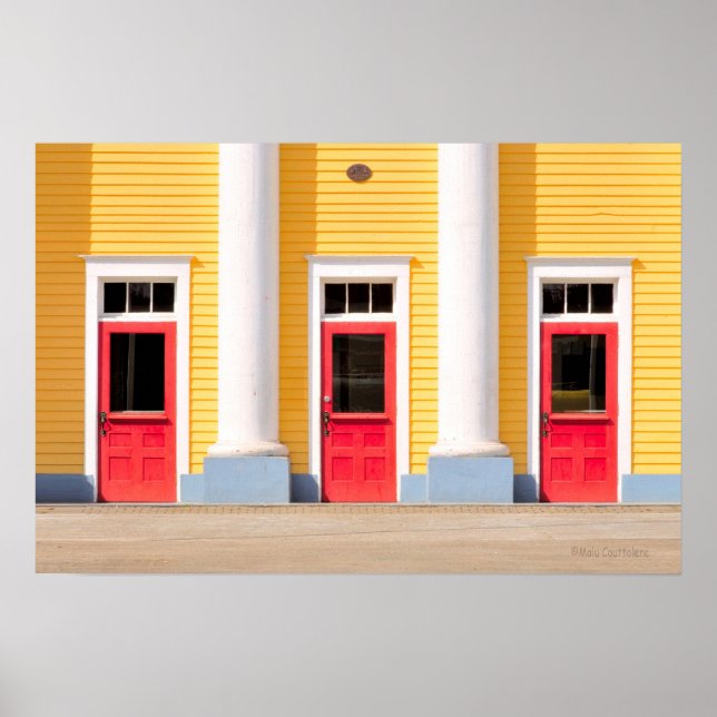 Póster El Poster de las puertas (Frente)