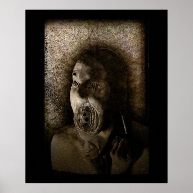 Póster El Poster de los gritos (Frente)