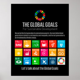 Póster El Poster de los Objetivos Mundiales
