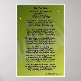 Póster El Poster de los pianistas
