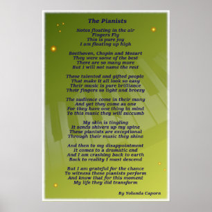 Póster El Poster de los pianistas