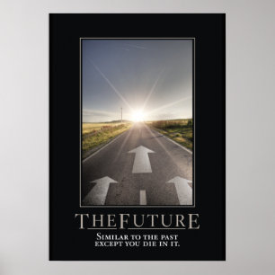 Póster El poster de motivación futuro de la parodia