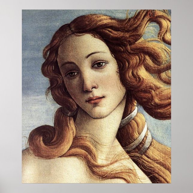 Póster El Poster de Nacimiento de Venus (detalle) (Frente)