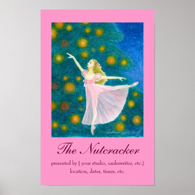 Póster El Poster de Nutcracker (personalizable) (Frente)