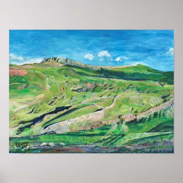 Póster El Poster de pinturas árabes de Noé (Frente)