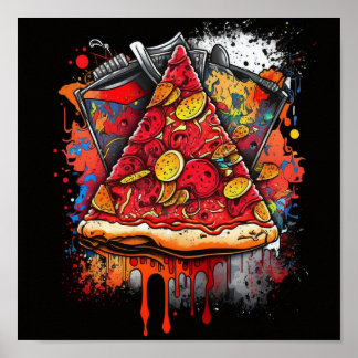 Póster El Poster de Pizza Lover