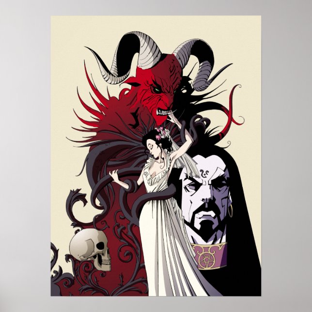 Póster El poster de sillón del diablo (Frente)